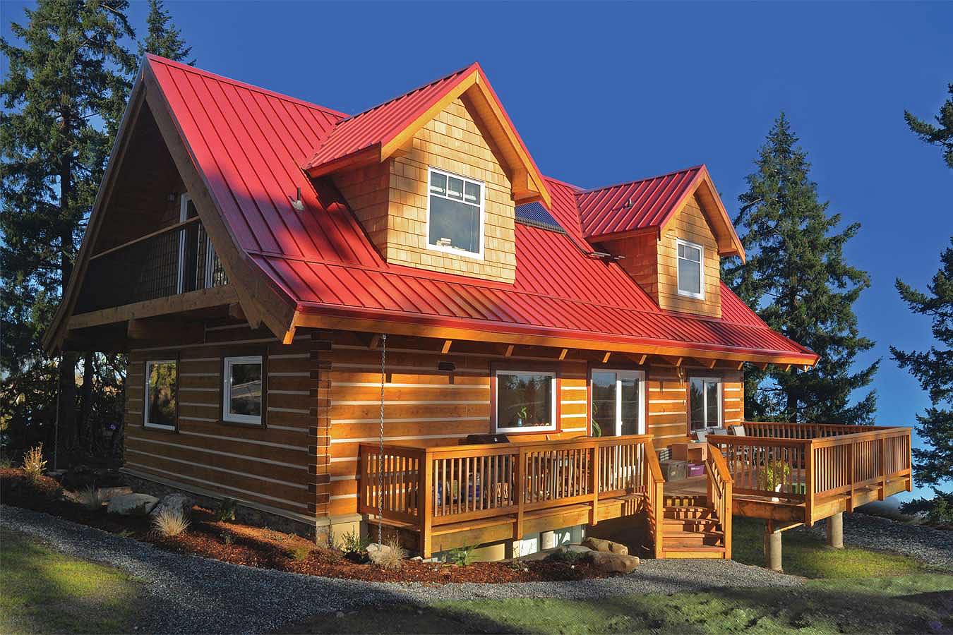 Log home in Port Hardy real estate listings